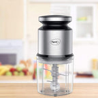 Pigeon Ultra Fast Electric 300 Watts Electric Chopper For Kitchen, Twin Blade Technology, 600 Ml