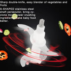 Pigeon Ultra Fast Electric 300 Watts Electric Chopper For Kitchen, Twin Blade Technology, 600 Ml