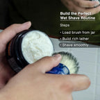 Pink Woolf Shaving Cream for Men 100g