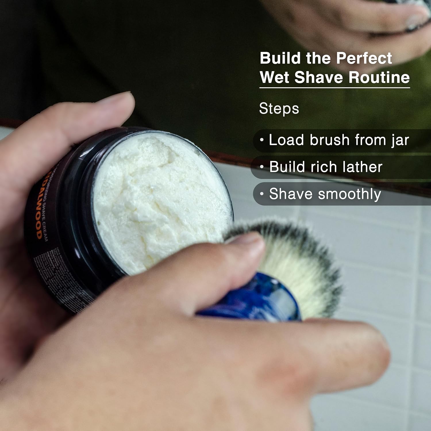 Pink Woolf Shaving Cream for Men 100g