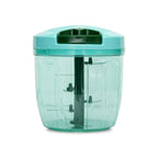 Plastic Manual Vegetable Chopper for Kitchen (Multi Colour) (900 ml)