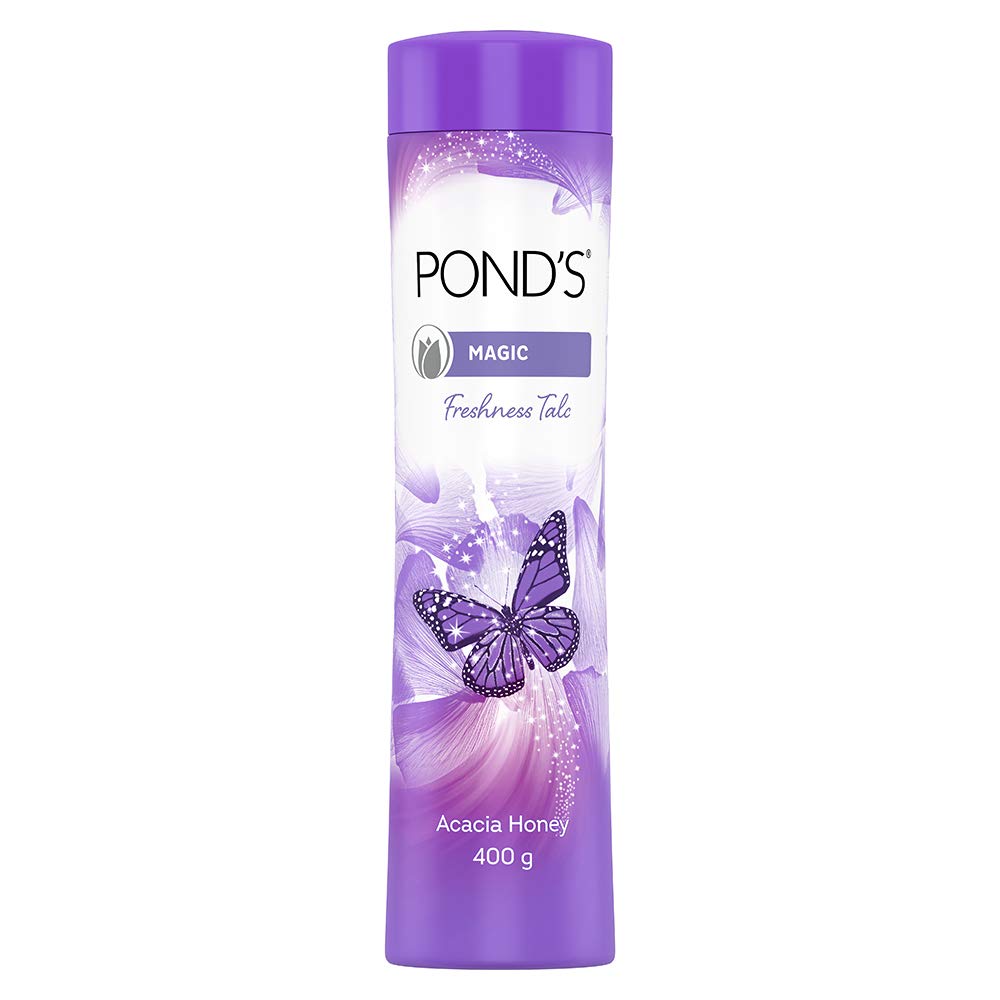 Pond's Dreamflower Fragrant Talcum Powder, Pink Lily, 400 G
