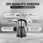 Preethi Tiara 500 Watts Mixer Grinder, 3 Jars (Stainless Steel)