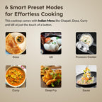 Prestige Induction Cooktop -Bliss 1200 W,Black