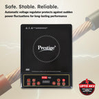 Prestige Induction Cooktop -Bliss 1200 W,Black