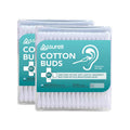 Pure Cotton Buds with Paper Sticks - 200 Counts