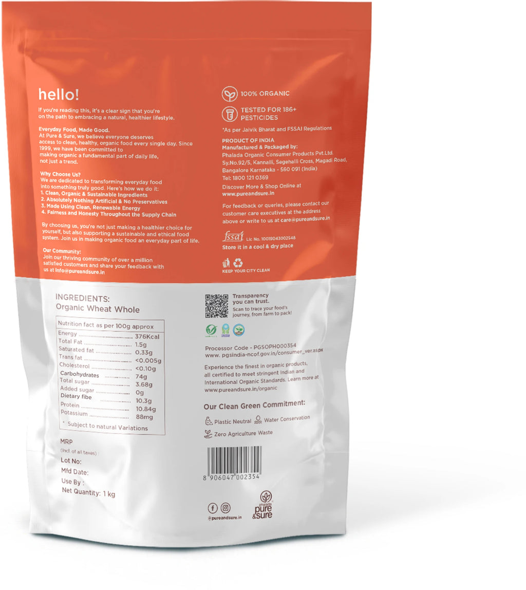 Pure & Sure Organic Maida (1 kg)