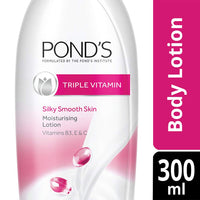POND'S All Triple Vitamin Moisturising Body Lotion, 300 ml