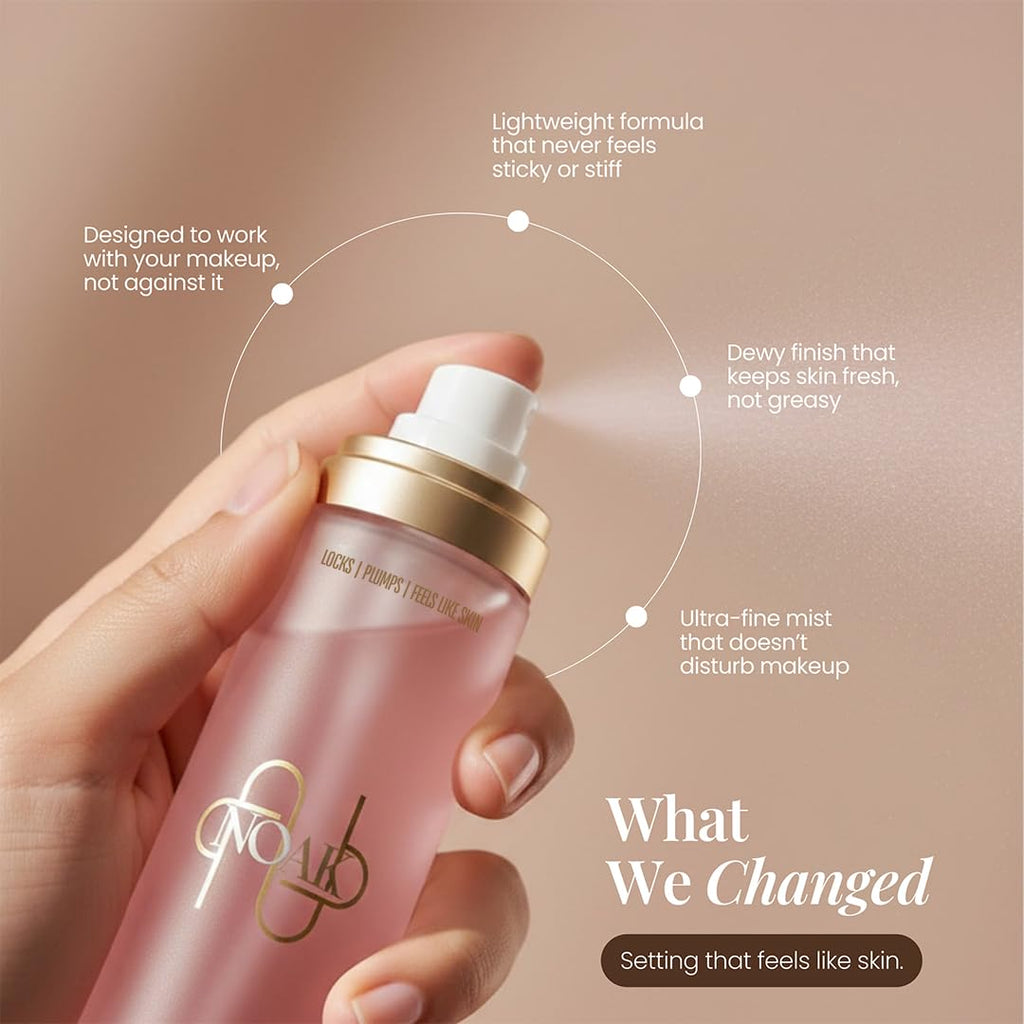 Noak One Night Stay Dewy Makeup Setting Spray for Women