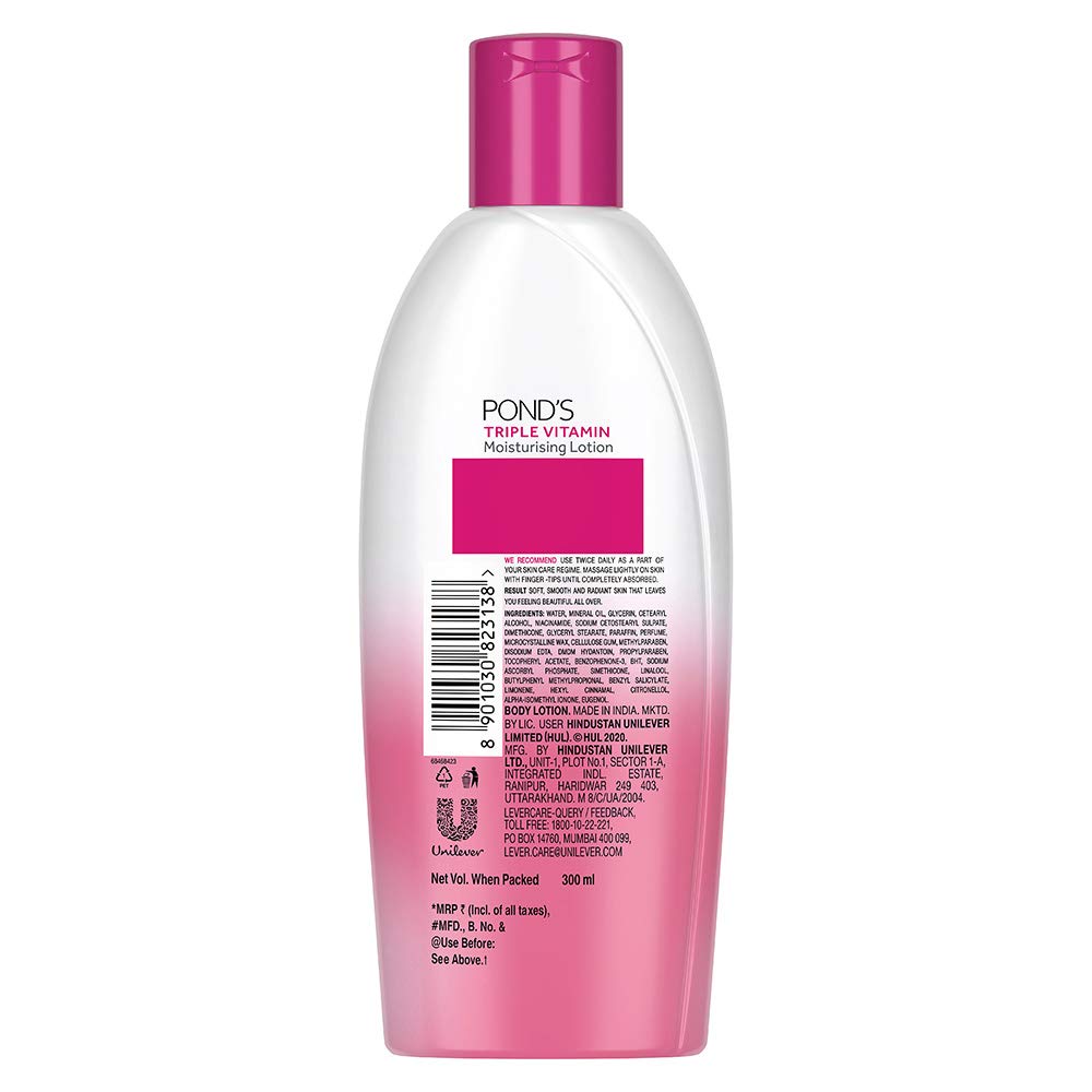 POND'S All Triple Vitamin Moisturising Body Lotion, 300 ml