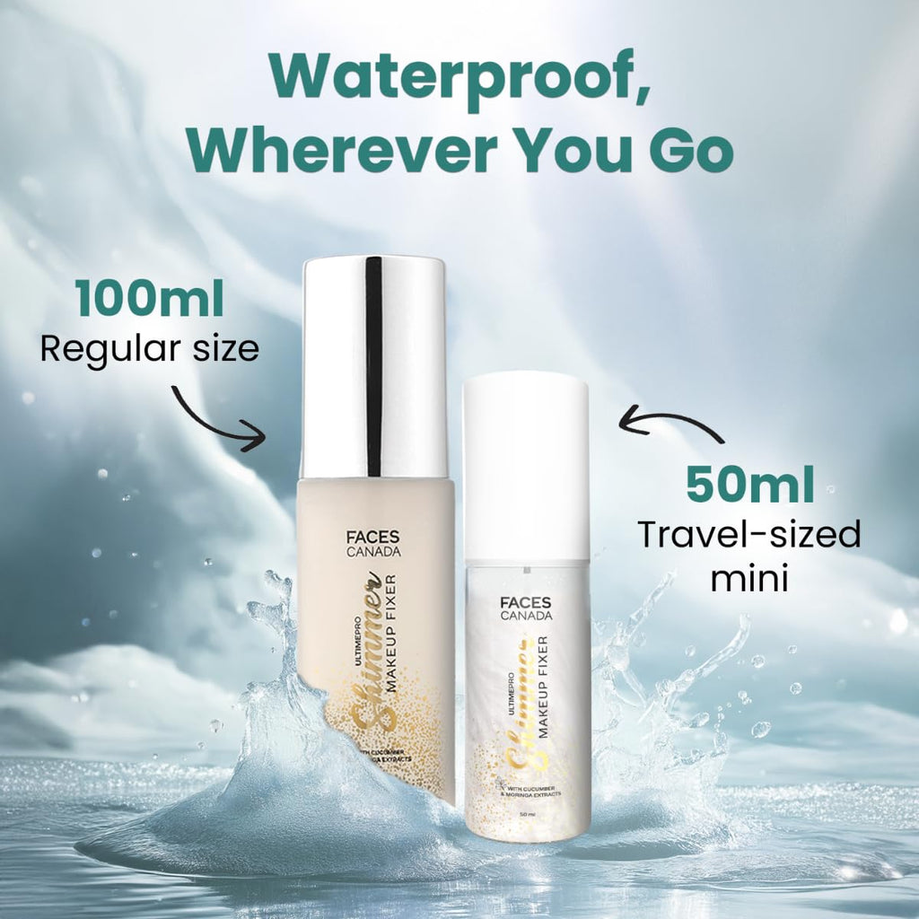 FACES CANADA Ultime Pro Shimmer Makeup Fixer, 50ml