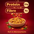 Right Shift High Protein Roasted Mixture - Navrattan Pack of 2 (250g x 2)