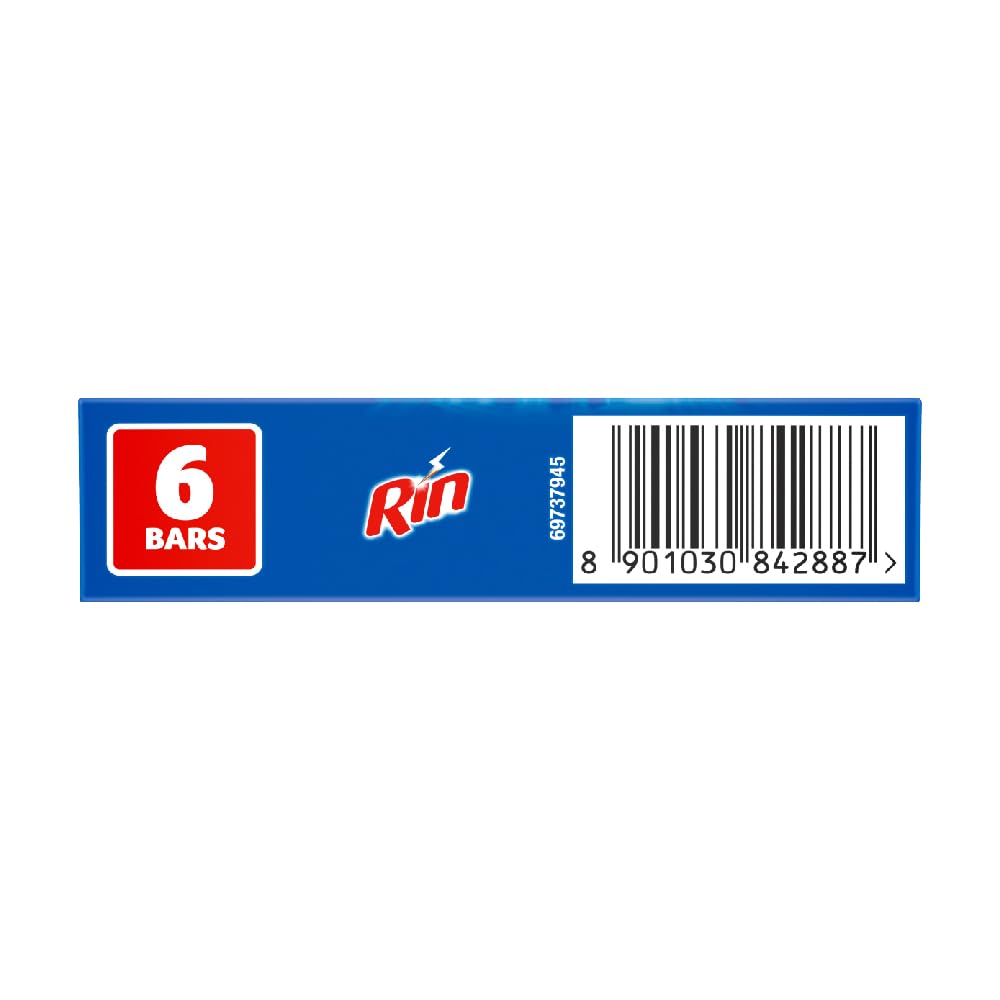 Rin Detergent Bar 250g [Pack of 6]