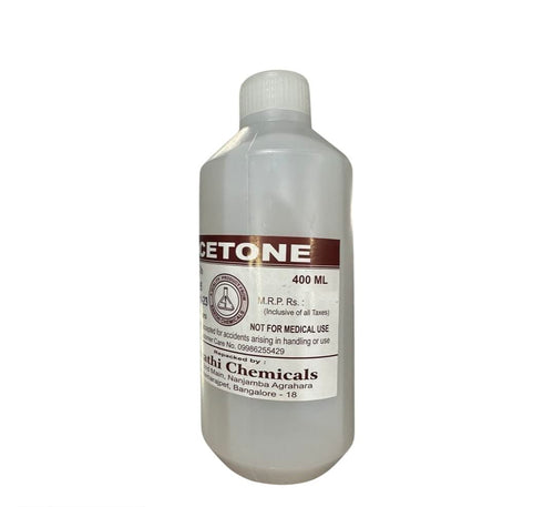Acetone | Clear | NOT FOR MEDICAL USE | Nail Polish Remover