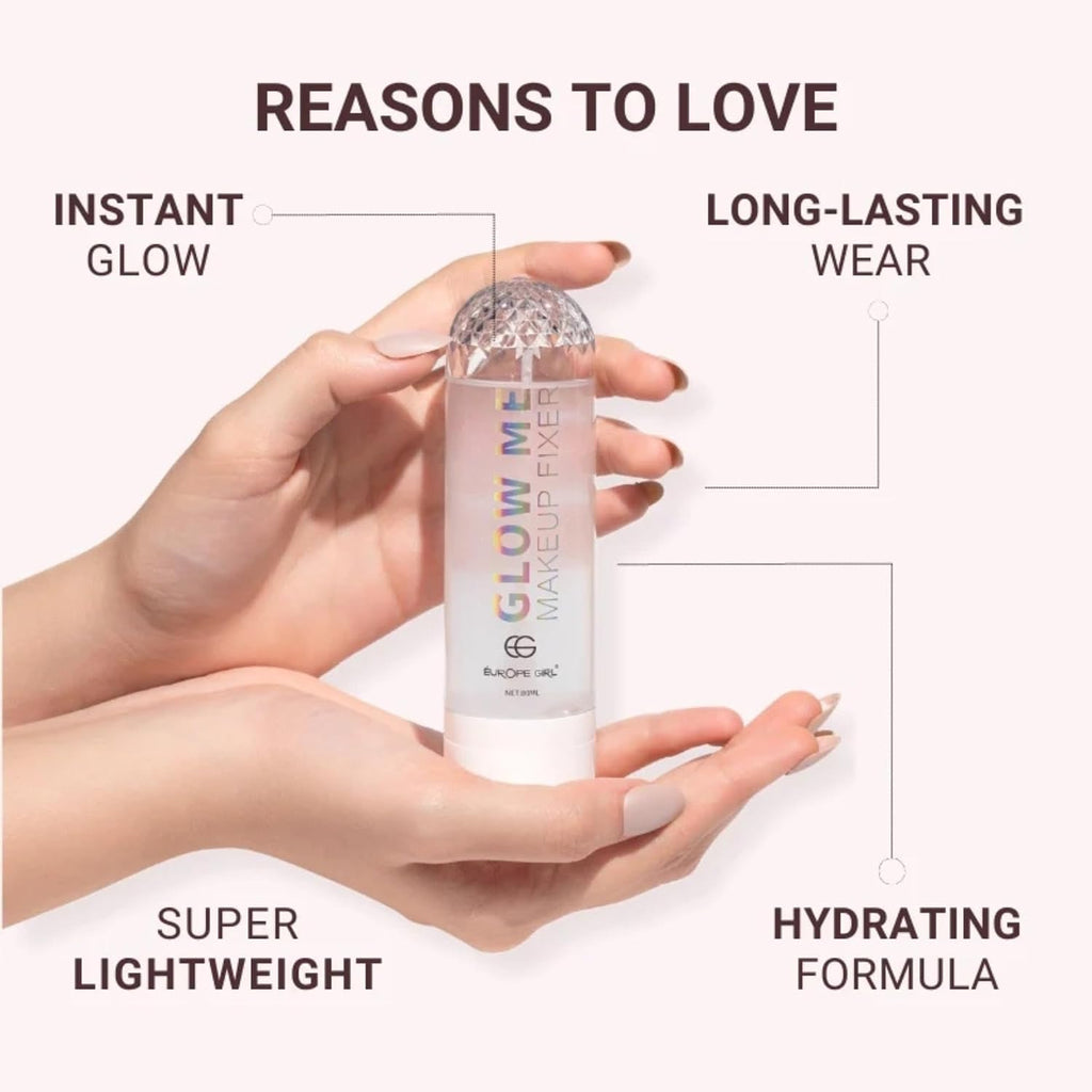 Europe Girl Glow Me Makeup Fixer -03 Sugar Pink Makeup Setting Spray