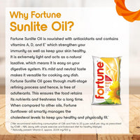 Fortune Sunlite Refined Sunflower Oil