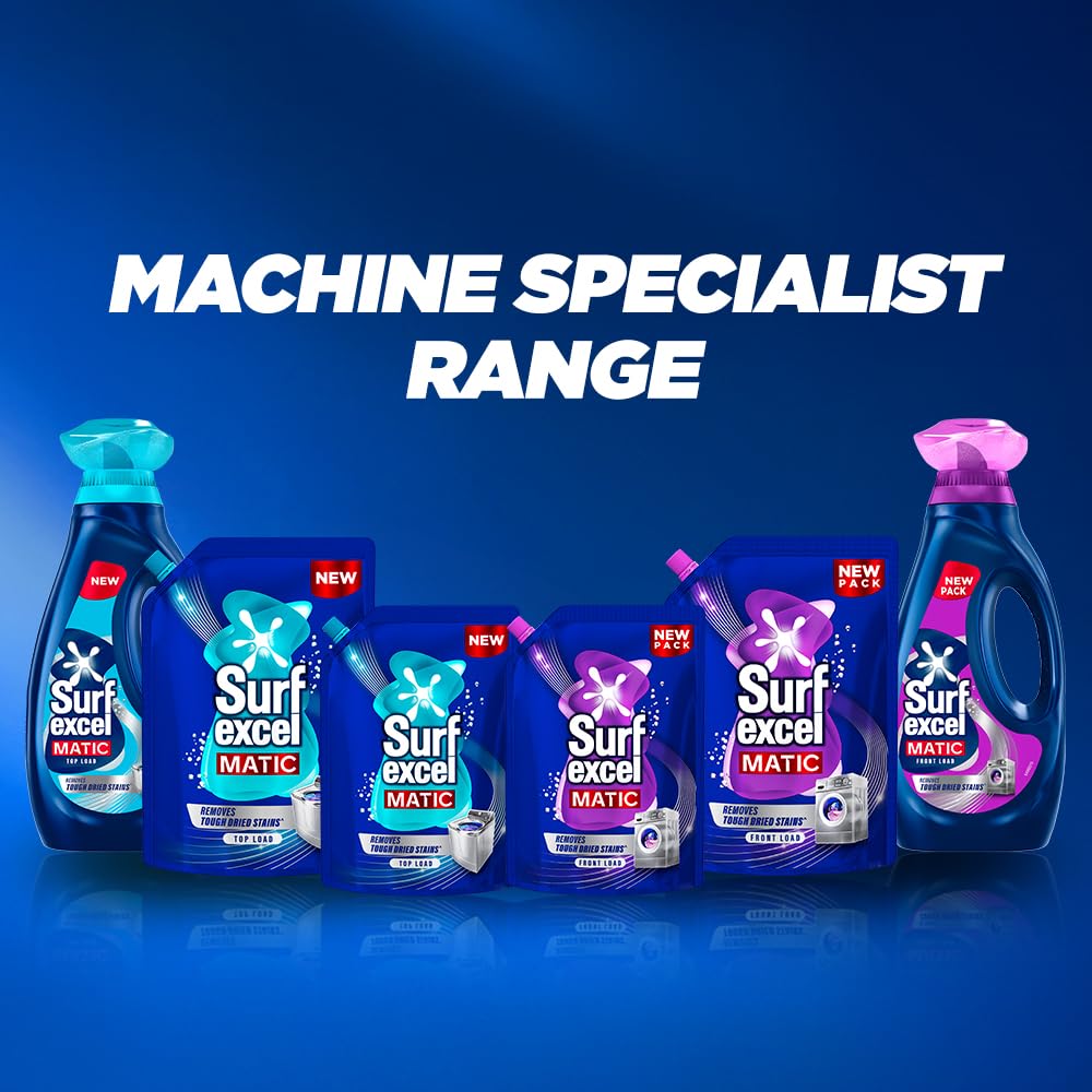 Surf Excel Matic Top Load Liquid Detergent 2 kg Refill