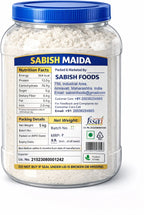 SABISH Premium 1Kg Wheat All Purpose Flour (Maida) | Fine & Soft Texture | (1 kg)