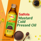 Saffola Cold Pressed Mustard Oil 2L