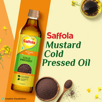 Saffola Cold Pressed Mustard Oil 2L