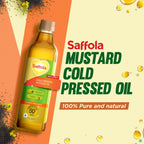 Saffola Cold Pressed Mustard Oil 1L