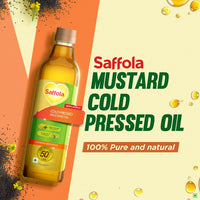 Saffola Cold Pressed Mustard Oil 1L