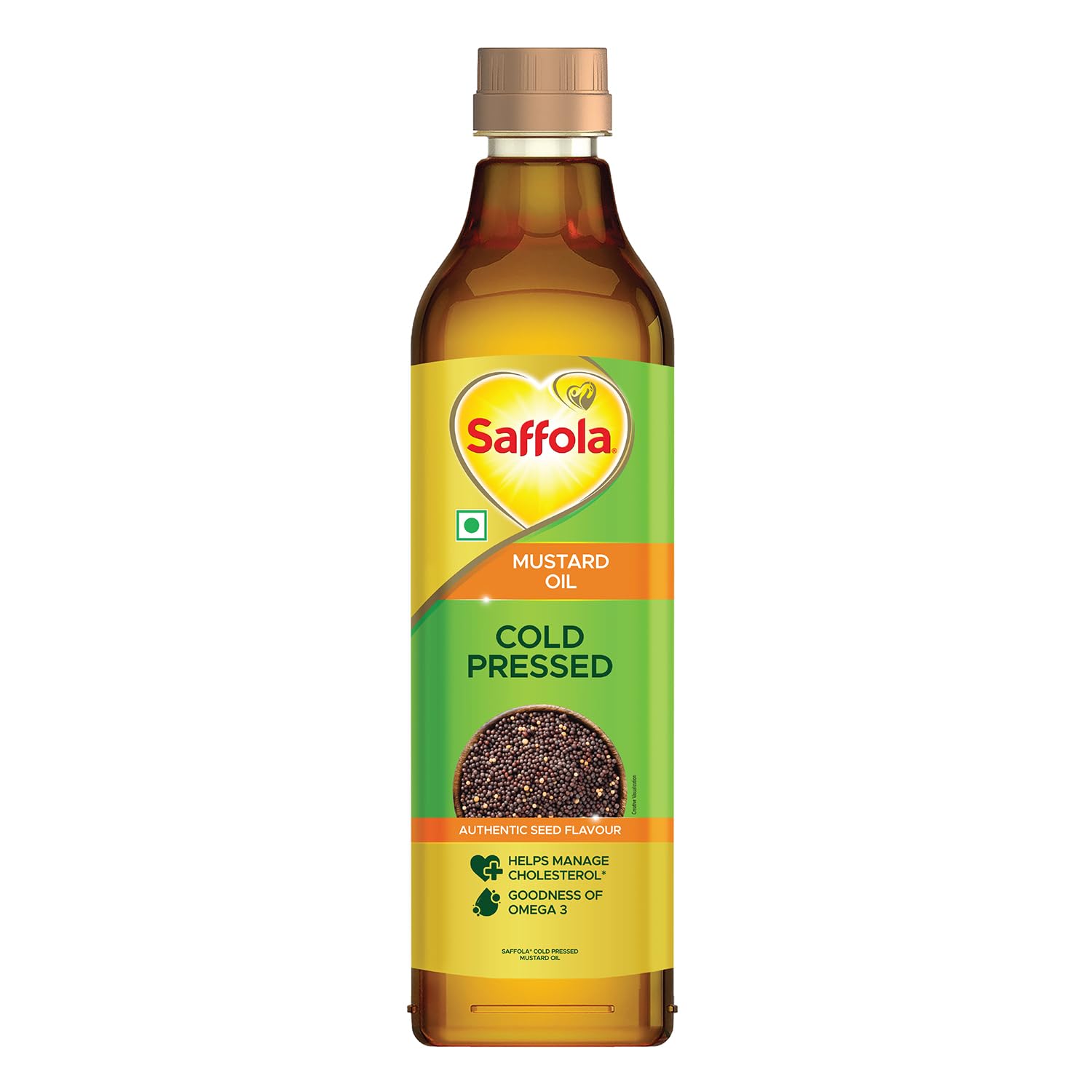 Saffola Cold Pressed Mustard Oil 1L