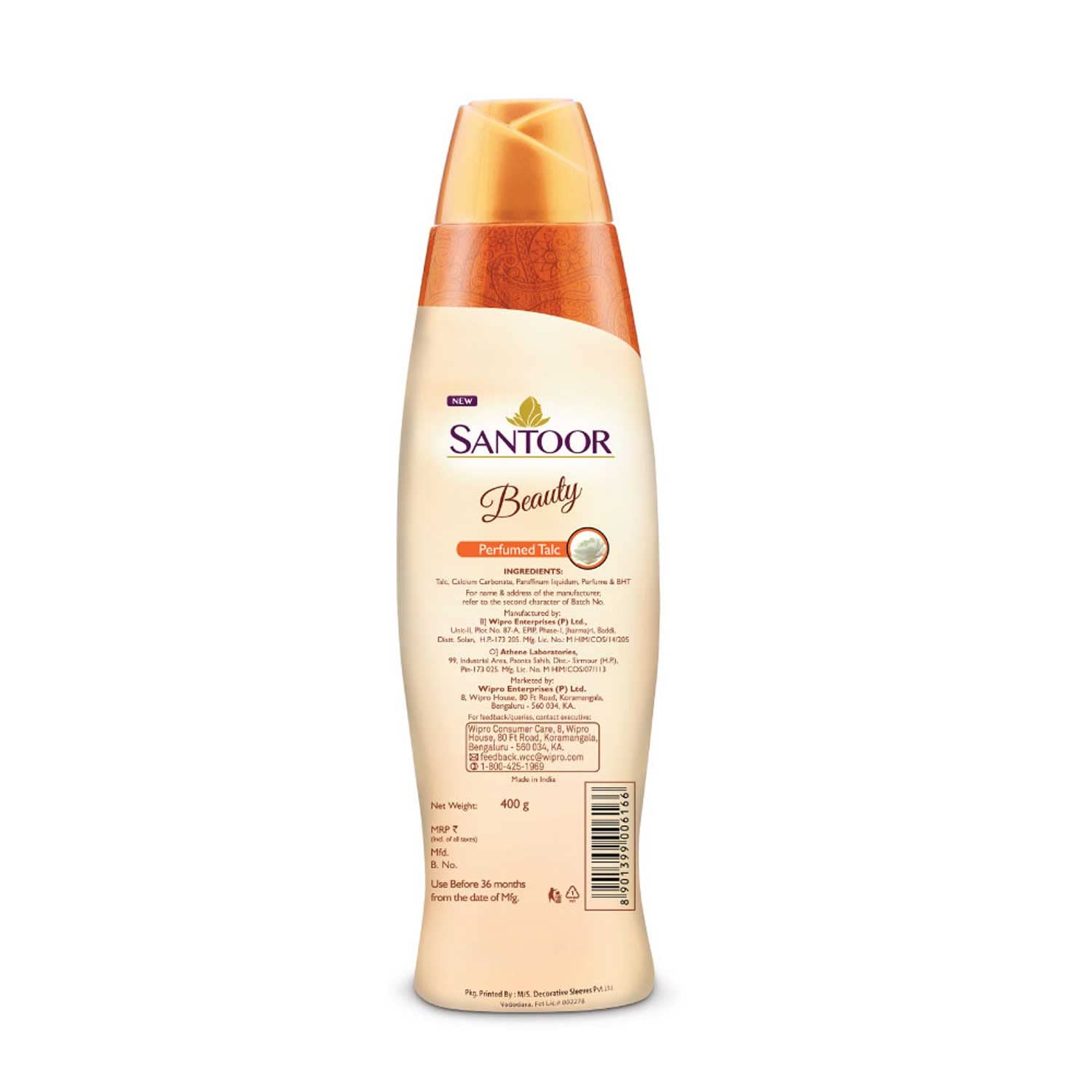 Santoor Beauty Talc (400g)
