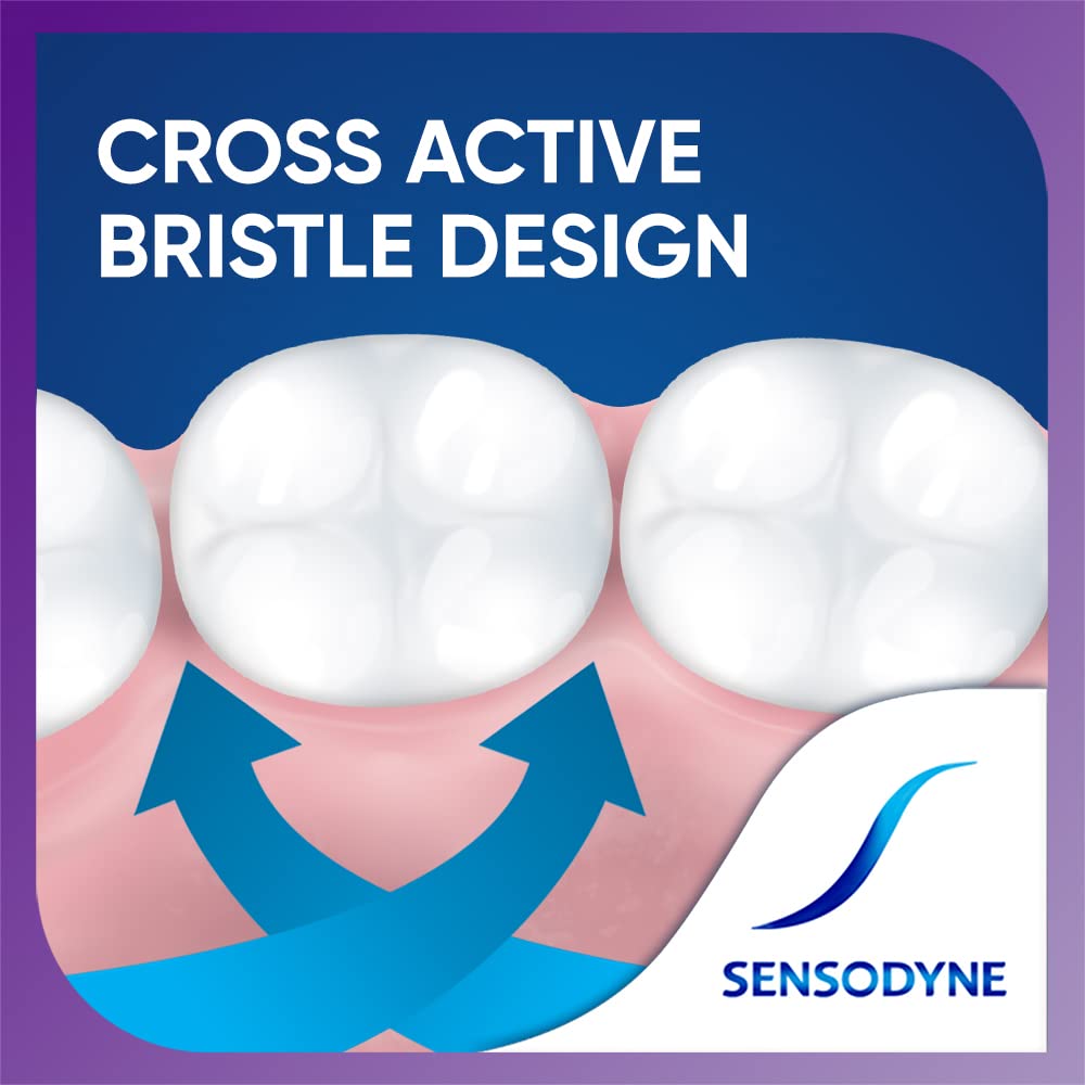 Sensodyne Expert Toothbrush | 20X Slimmer Bristles for Expert Cleaning | Pack of 1 Tooth Brush