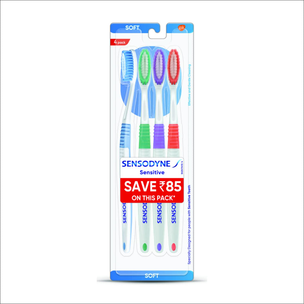 Sensodyne Sensitive Toothbrush set pack of 4
