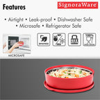 SignoraWare Monarch Stainless Steel Storage Container (550ml | Red)