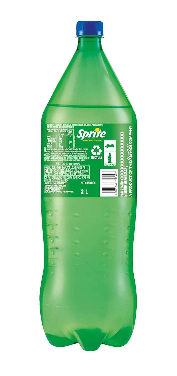 Sprite Pet Bottle, 2L