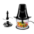 Sujata Chopcraft Electric Chopper 900ml, Vegetable Chopper for Kitchen 3200RPM(Black)