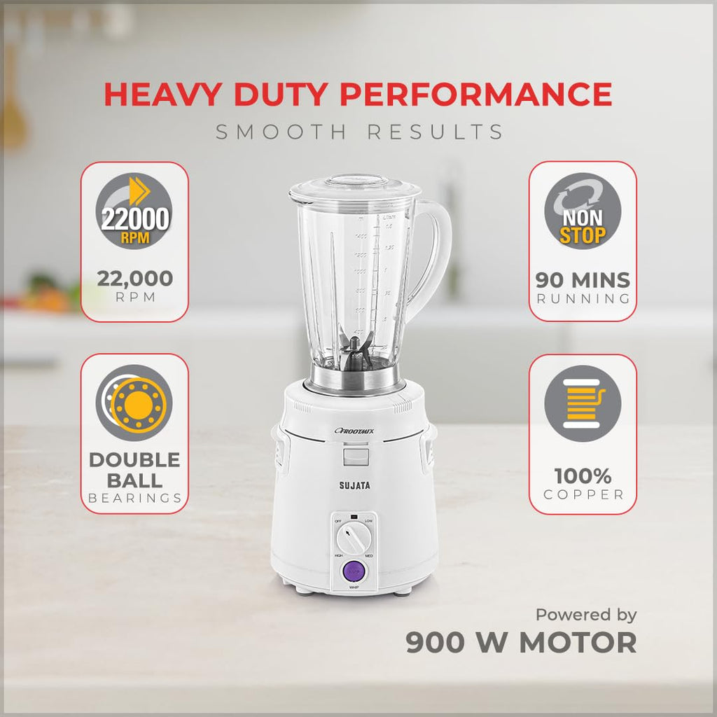 Sujata Frootmix Mixer Blender|900 Watts