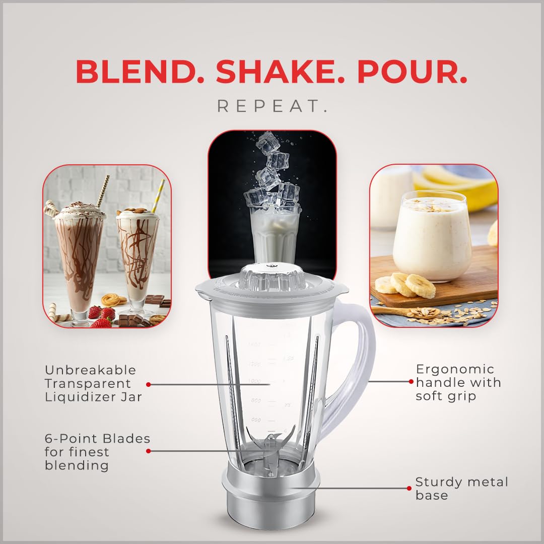 Sujata Frootmix Mixer Blender|900 Watts