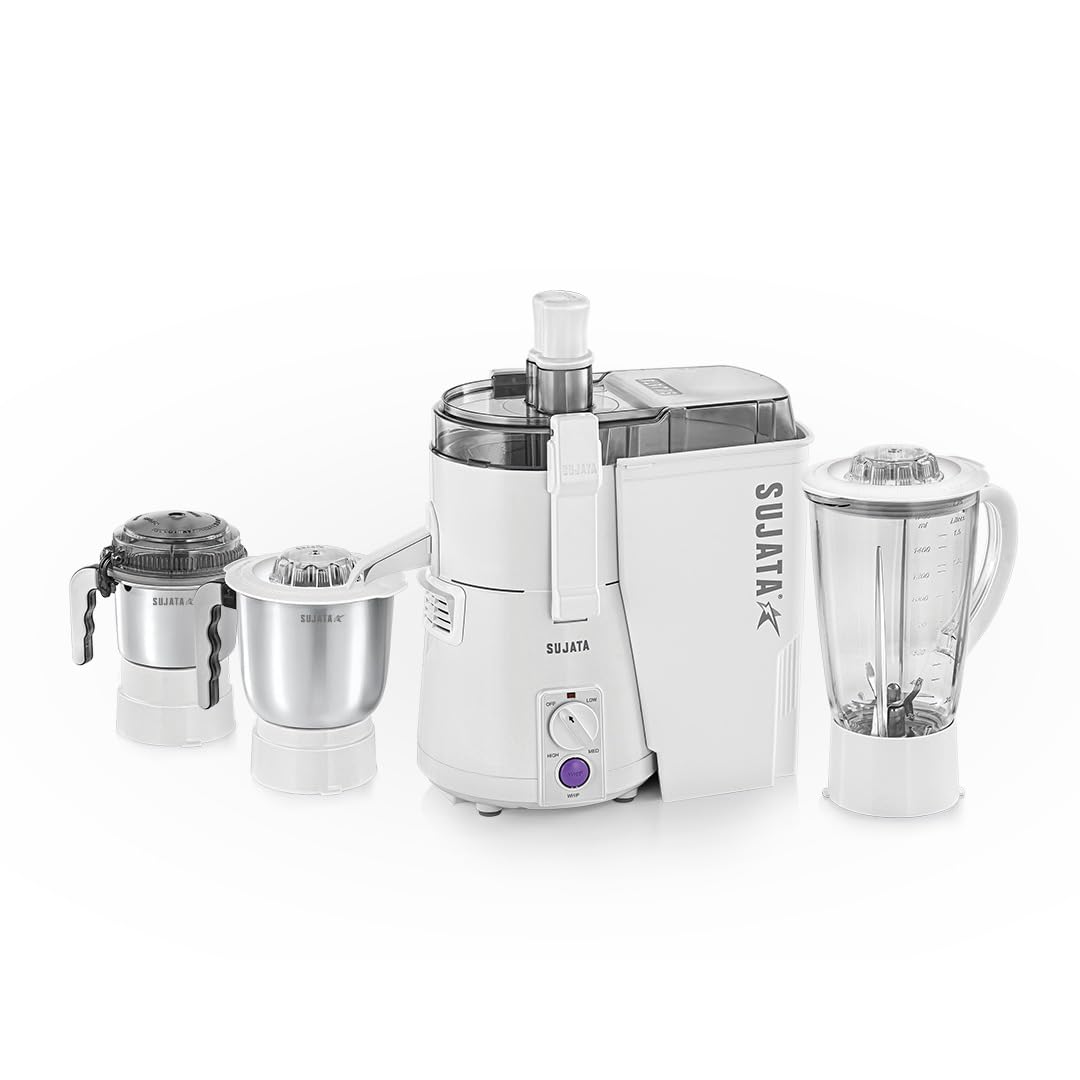 Sujata Powermatic Maxima Juicer Mixer Grinder|900 Watts