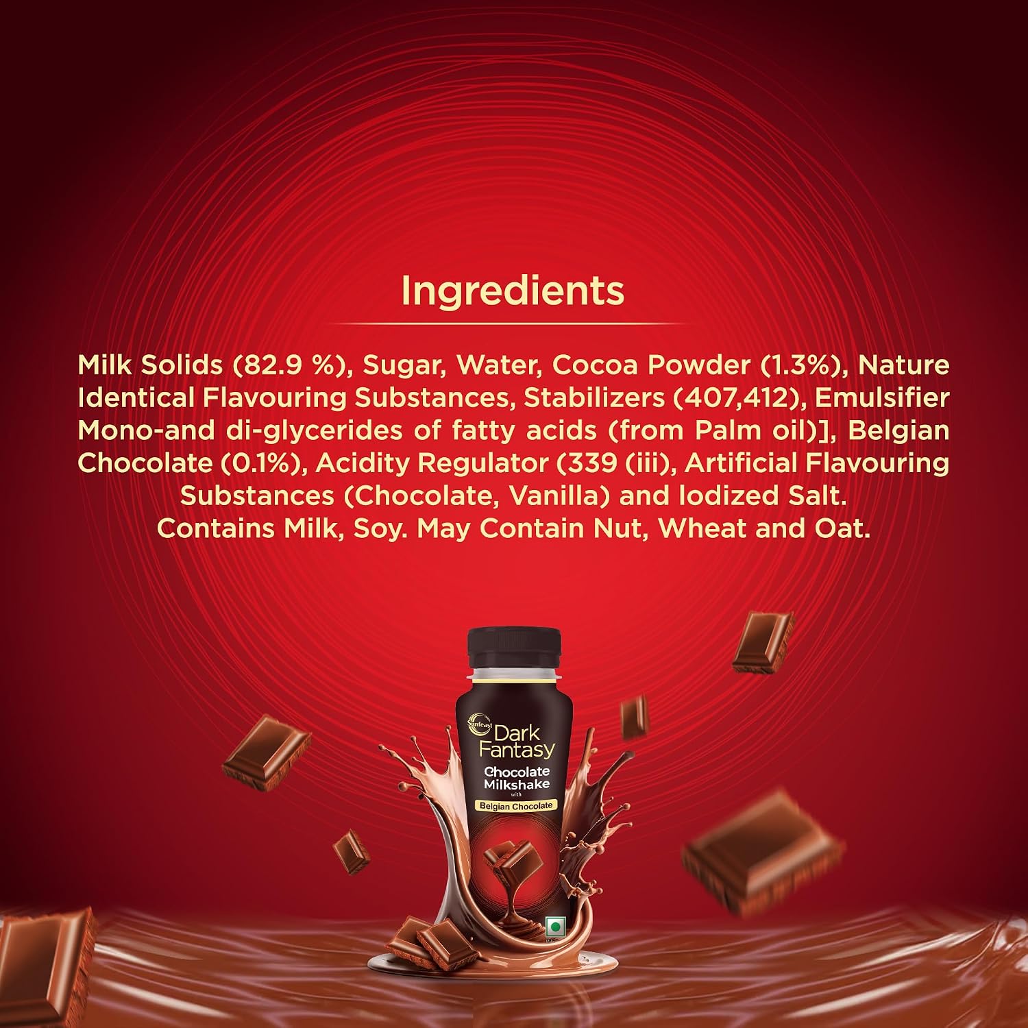 Sunfeast Dark Fantasy Chocolate Milkshake 150ml