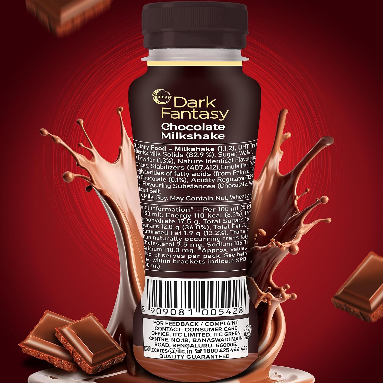 Sunfeast Dark Fantasy Chocolate Milkshake 150ml