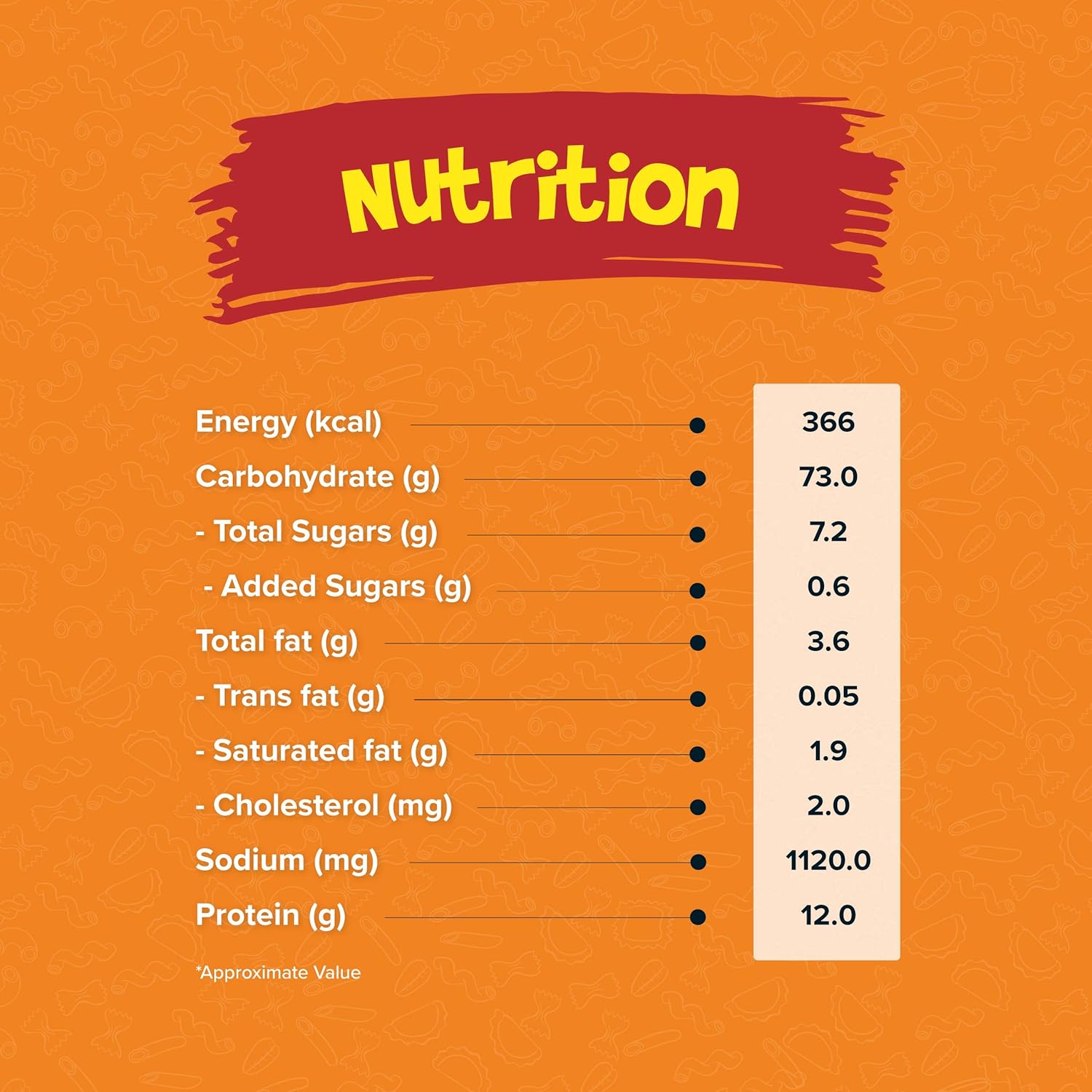 Sunfeast YiPPee! Pasta Treat 70g