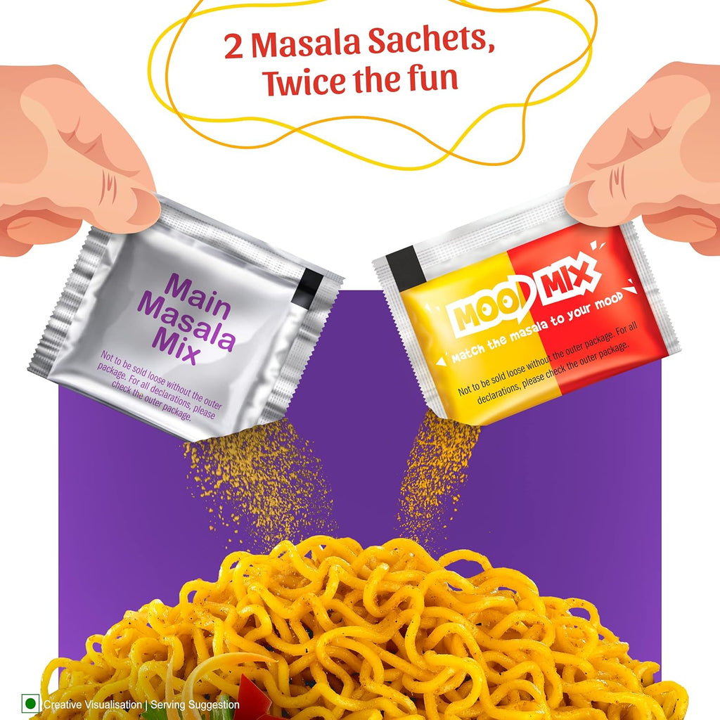 Sunfeast Yippee! Mood Masala, Long, Non-Sticky, Instant Noodles70 Gm