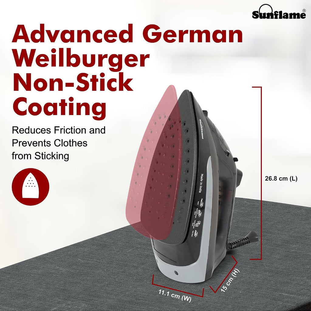 Sunflame 1600 Watt Steam Iron