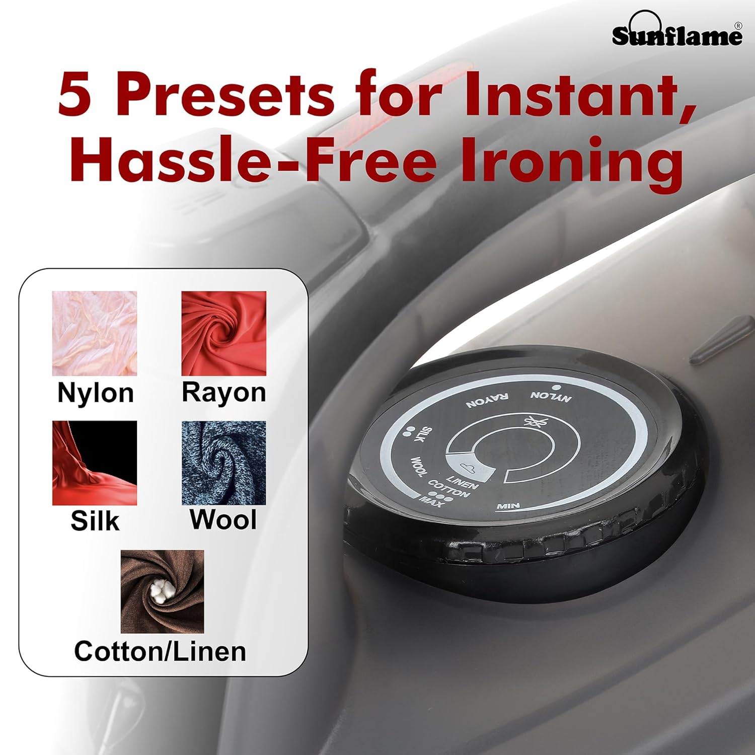 Sunflame 1600 Watt Steam Iron