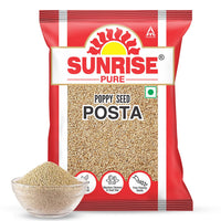 Sunrise Pure Posta Whole Spice, Poppy Seeds, 50 Grams