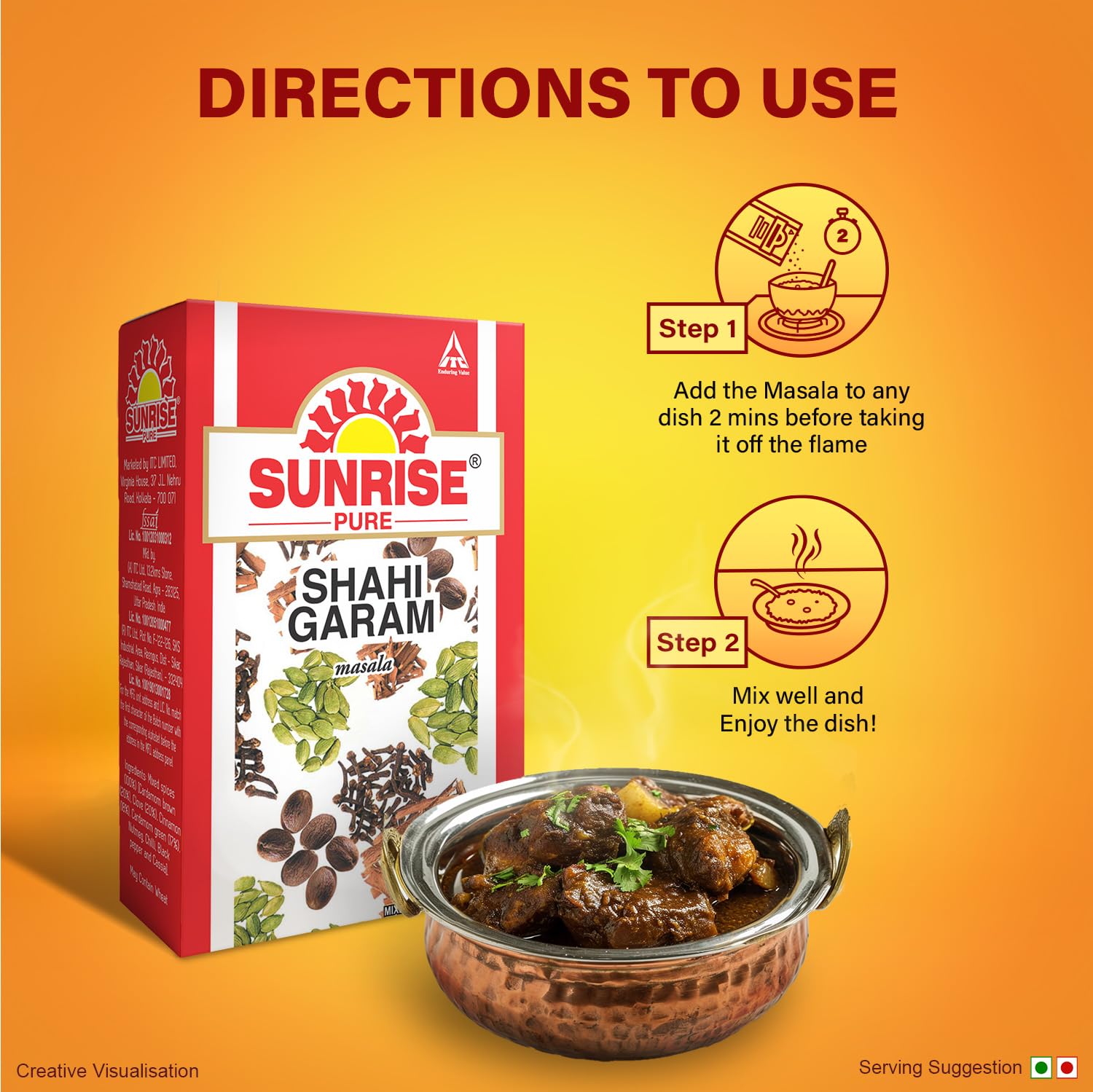 Sunrise Pure, Shahi Garam Masala Powder - 50 grams