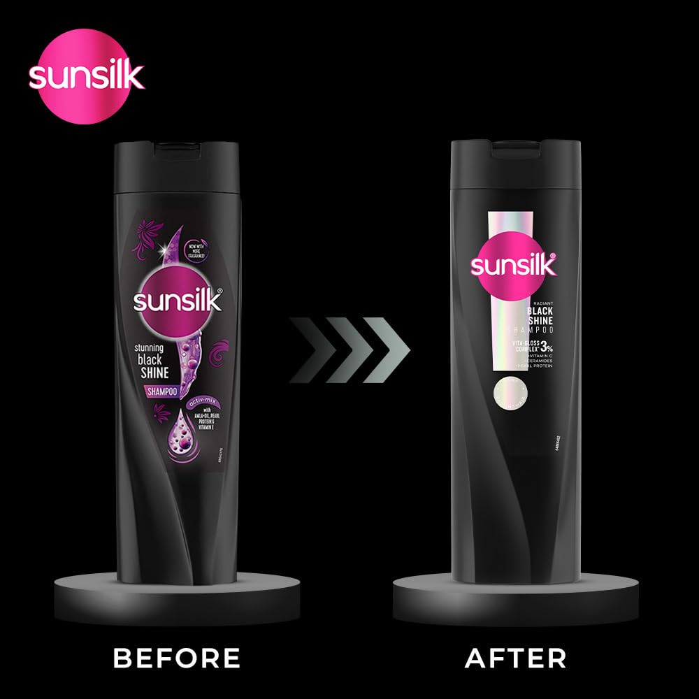 Sunsilk Stunning Black Shine Shampoo 1 L