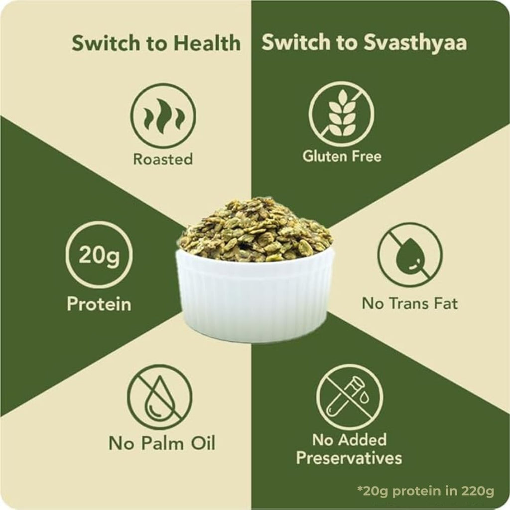 Svasthyaa High Protein Moong Jor 220g