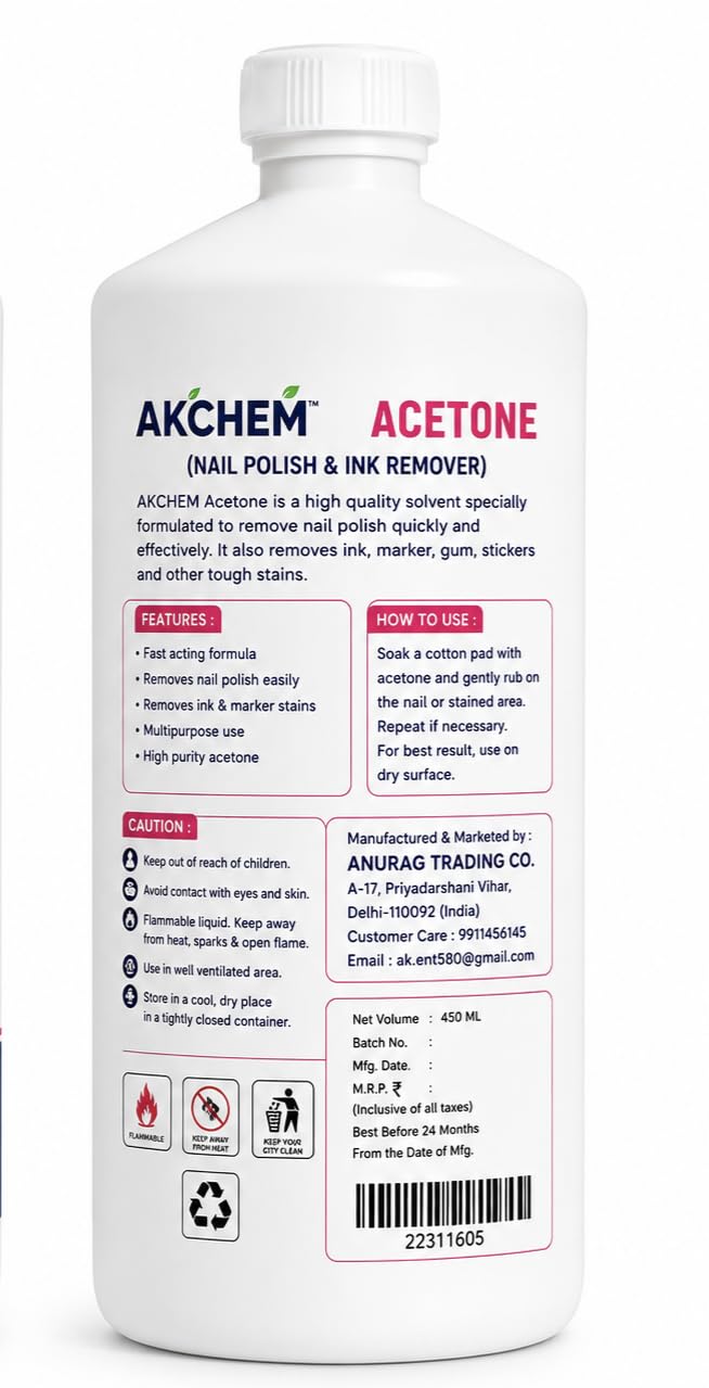 Acetone 450 ML