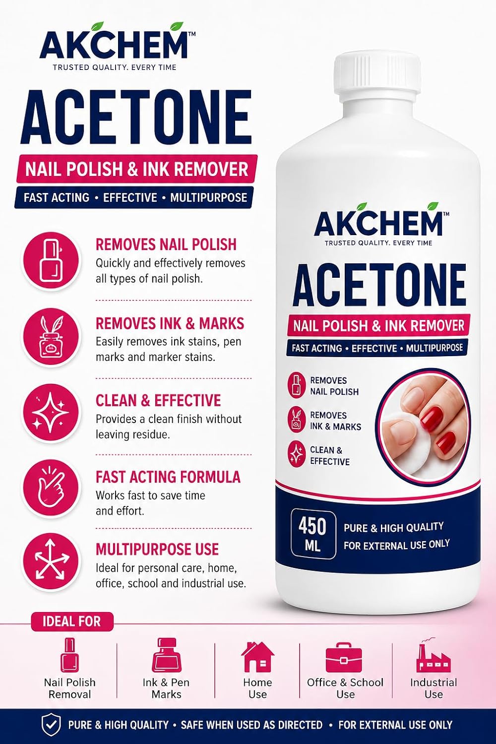 Acetone 450 ML