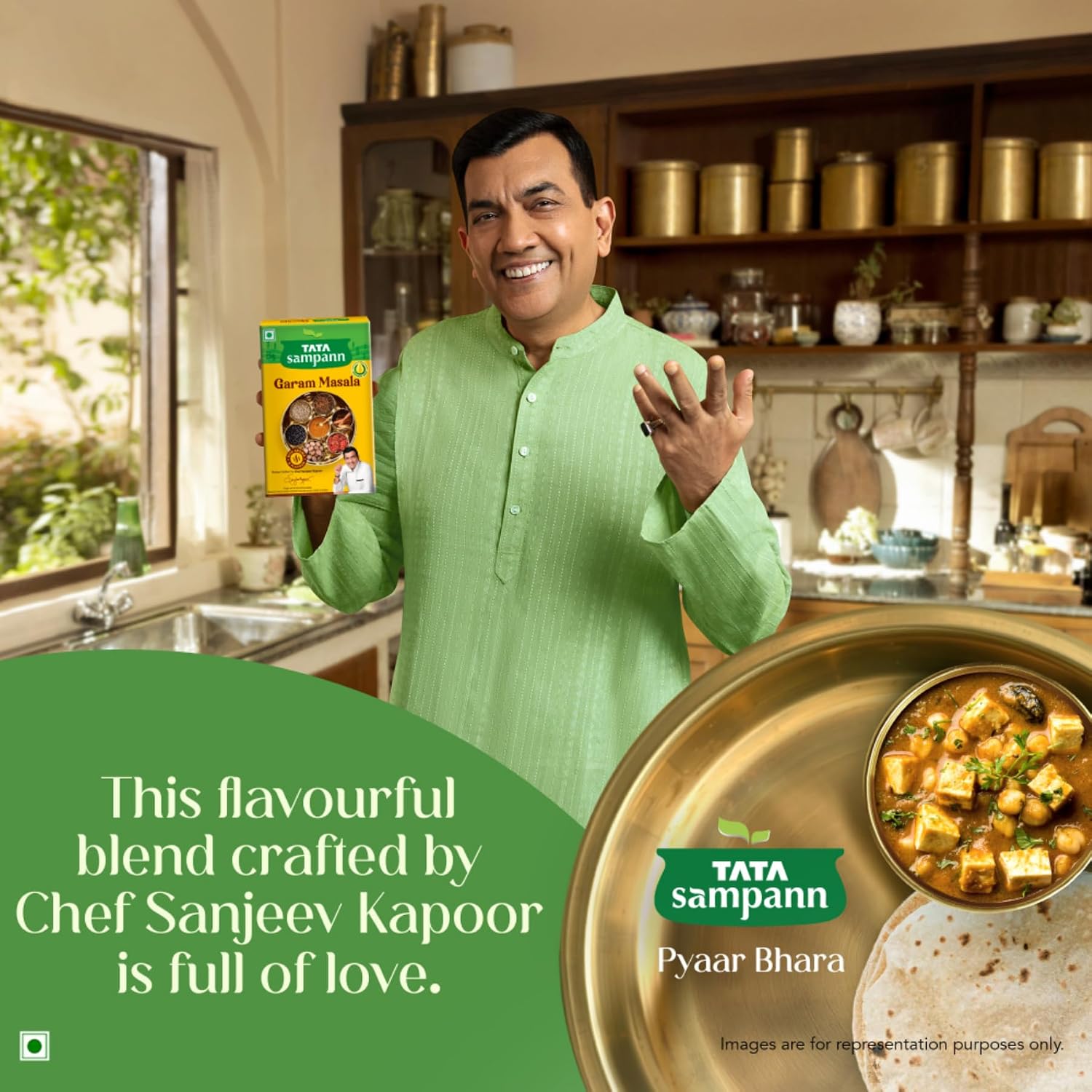 Tata Sampann Garam Masala Powder with Natural Oils, 100g