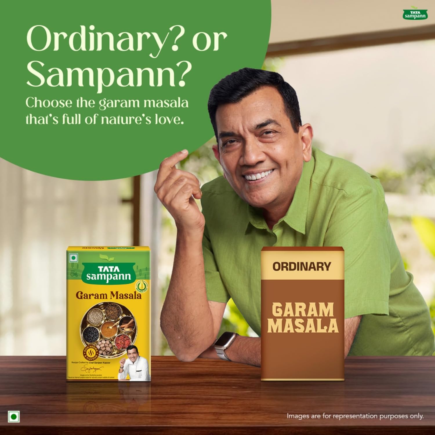 Tata Sampann Garam Masala Powder with Natural Oils, 100g